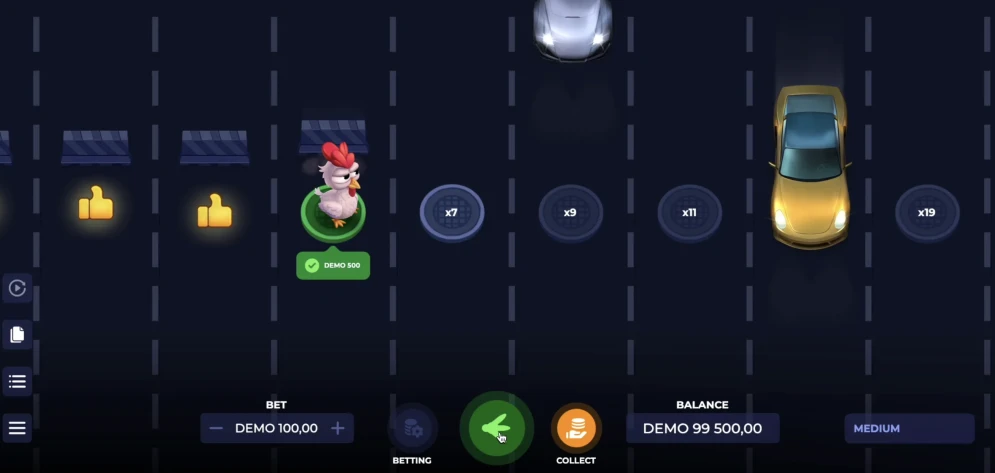 Uncrossable Rush Game