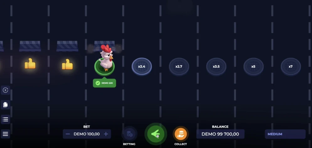 Uncrossable Rush Game